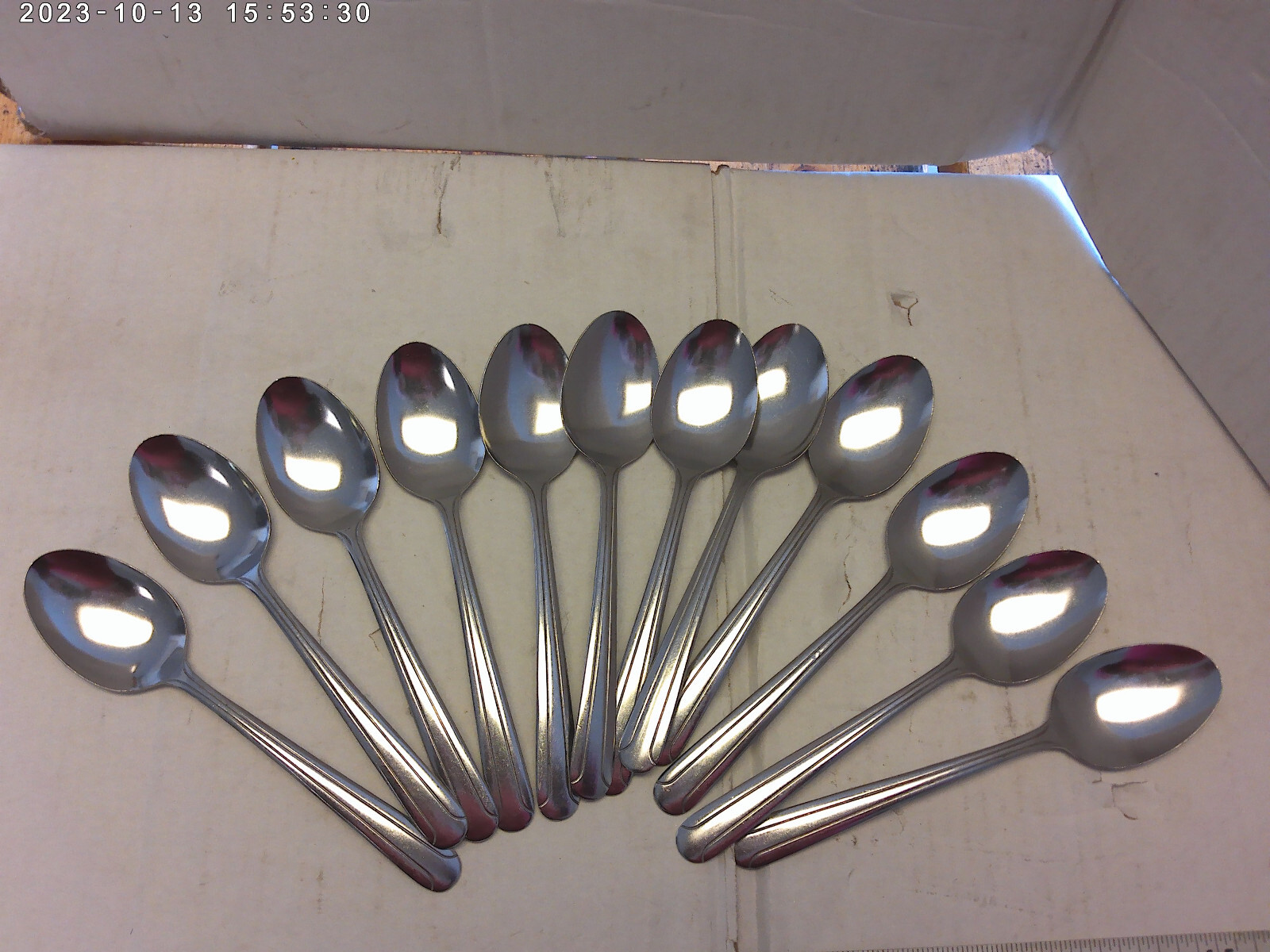 Stainless steel dinner spoon Durable Heavy Weight Stainless (Pack of 12) NEW gallery
