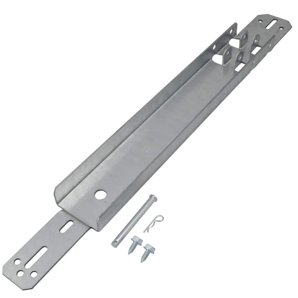 Garage Door Bracket Steel Reinforcement 24 in Opener Mounting Top Section OEM gallery