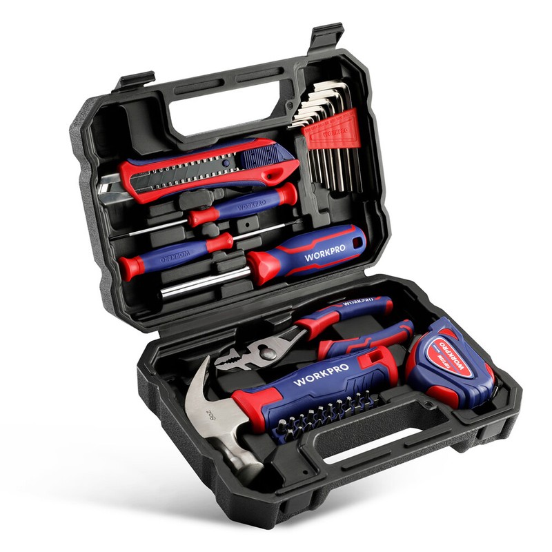 WORKPRO 35-Pieces Household Tool Kits Hand Tool Set General Basic Tool Set w/Box gallery