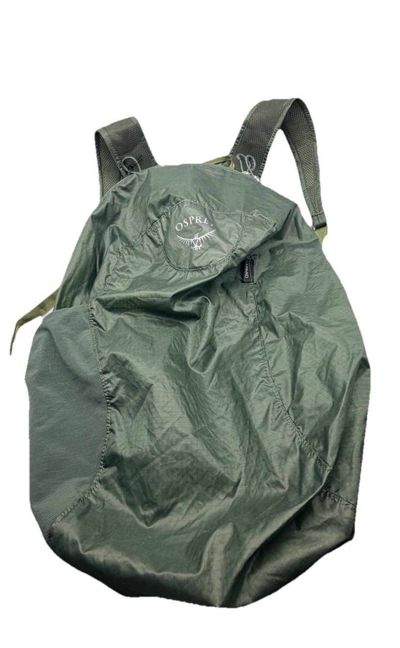 Osprey Ultralight Stuff Pack 18L Dark Green Lightweight Backpack VGUC 3