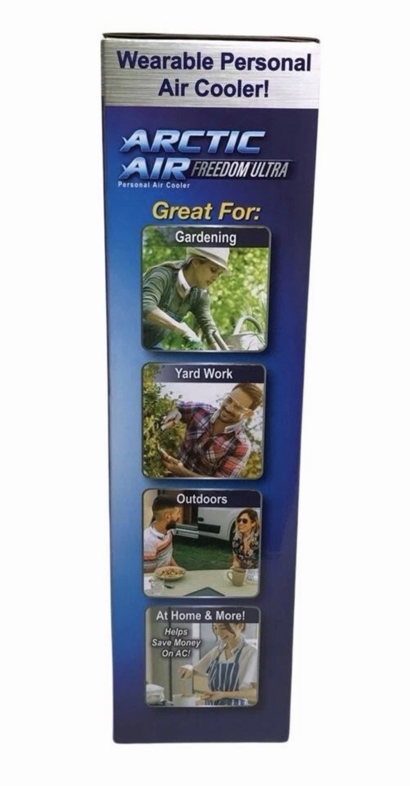 Portable Neck Fan Bladeless Rechargeable Hands Free Cooler Arctic Air gallery