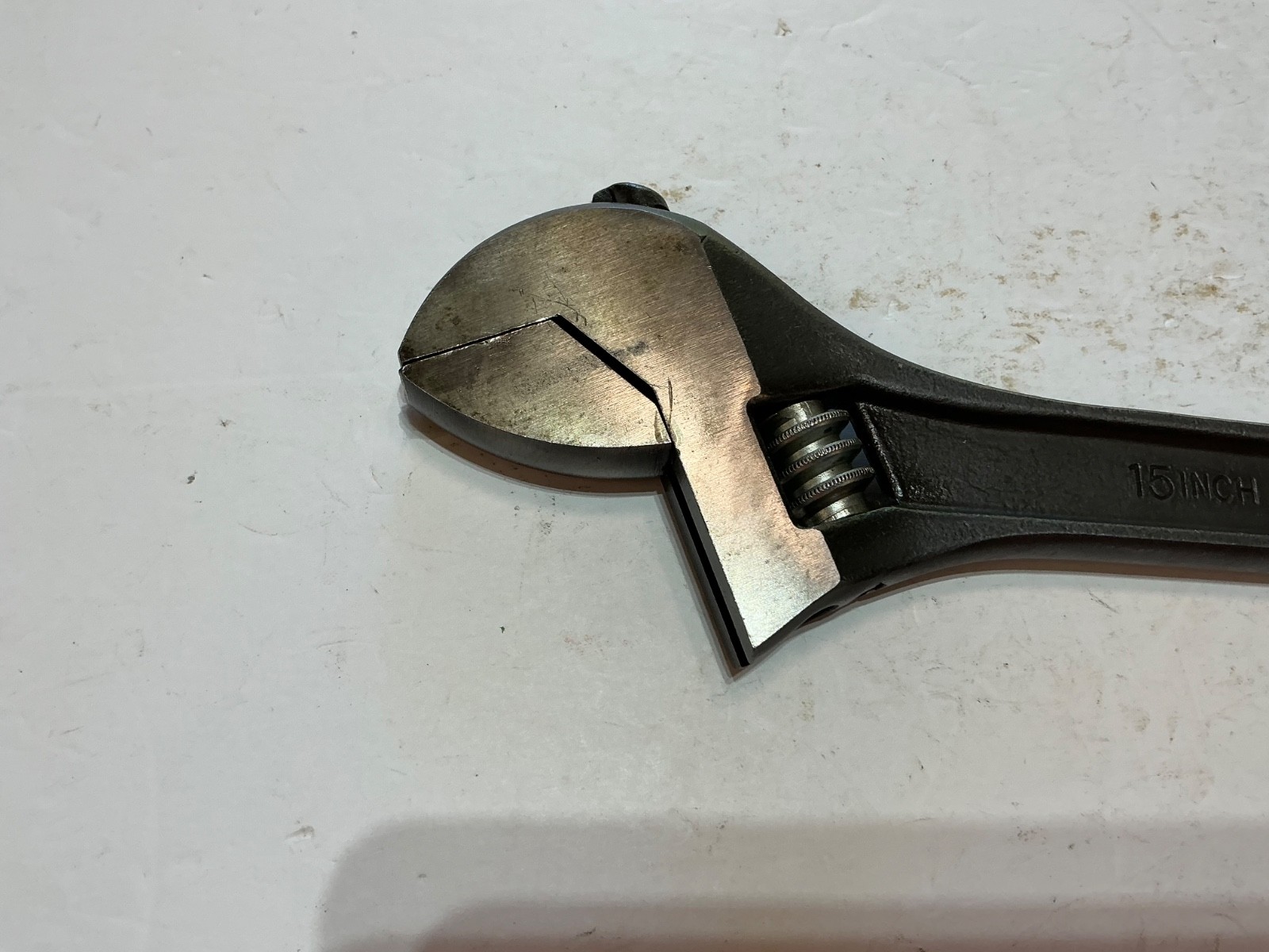 Proto 15" adjustable wrench black oxide 715S made in USA gallery