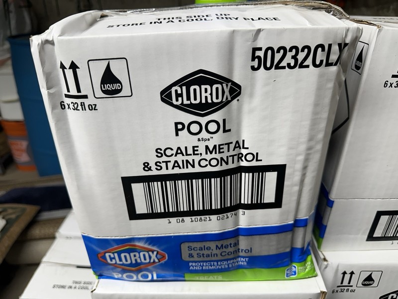 Clorox® Pool&Spa™ Swimming Pool Scale, Metal & Stain Control, Prevents Metal... gallery