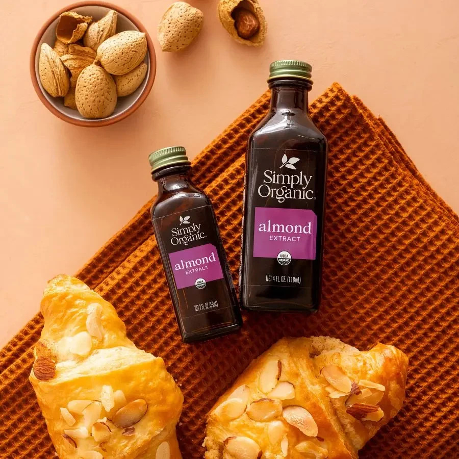 Simply Organic Almond Extract 2oz – USDA Certified Organic, Non-GMO Flavoring gallery