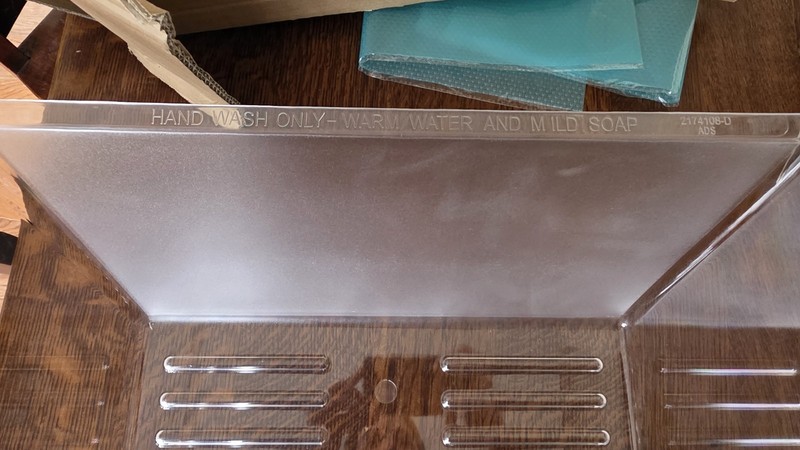 Upper Crisper Pan Compatible with Whirlpool Refrigerator WP2188656 2188656 gallery