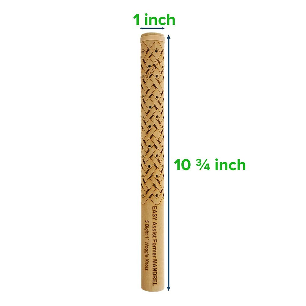 Easy Assist Mandrels – Knot Tying Tool – Includes Pins and Rubber Bands (1 In... gallery