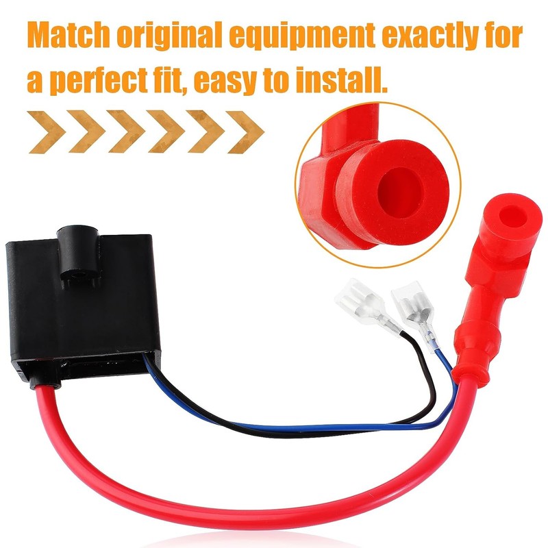 High Performance CDI Ignition Coil for 49cc 50cc 60cc 66cc 80cc 2-Stroke Engines gallery