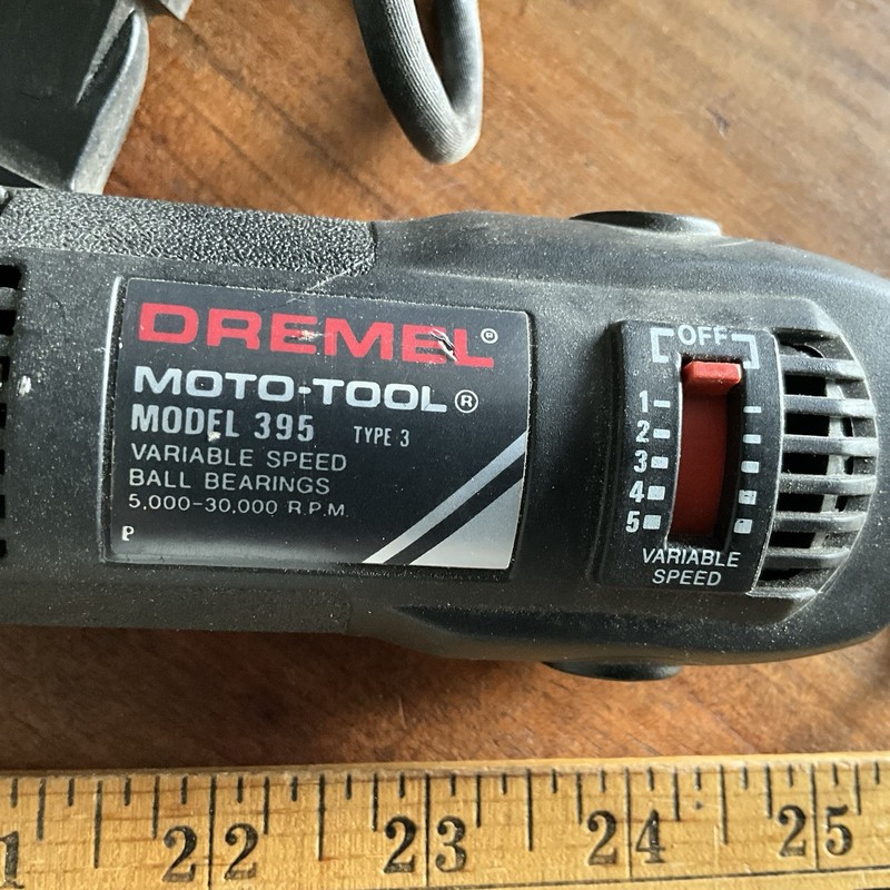 Dremel Moto-Tool 395 Type 3 Variable Speed Corded Rotary Tool - Bare Tool gallery