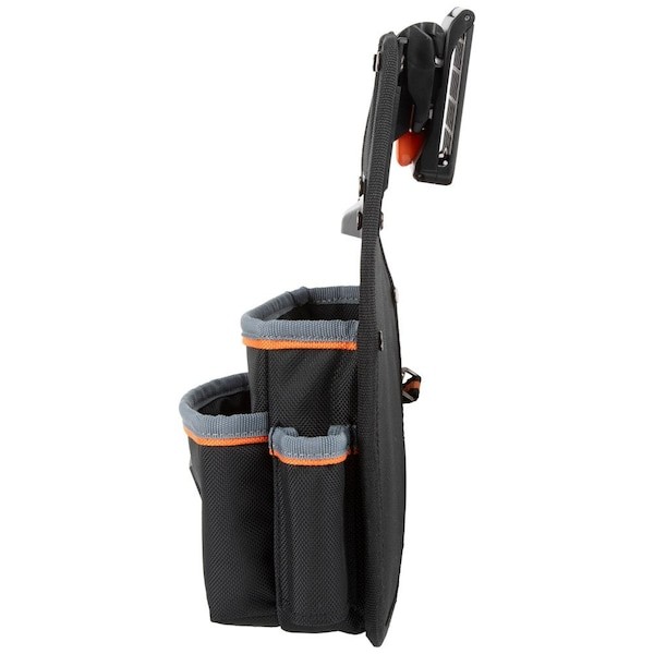 Klein Tools 55833Mb Pouch, Tool Pouch, Modbox, Open, Black/Gray/Orange, gallery