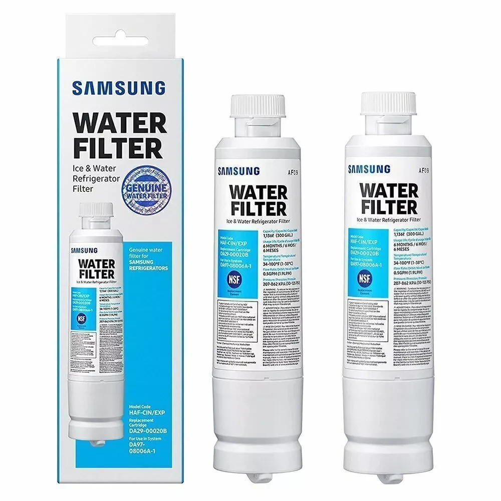 2 Pack Samsung DA29-00020B HAF-CIN/EXP Replacement Refrigerator Water Filter gallery