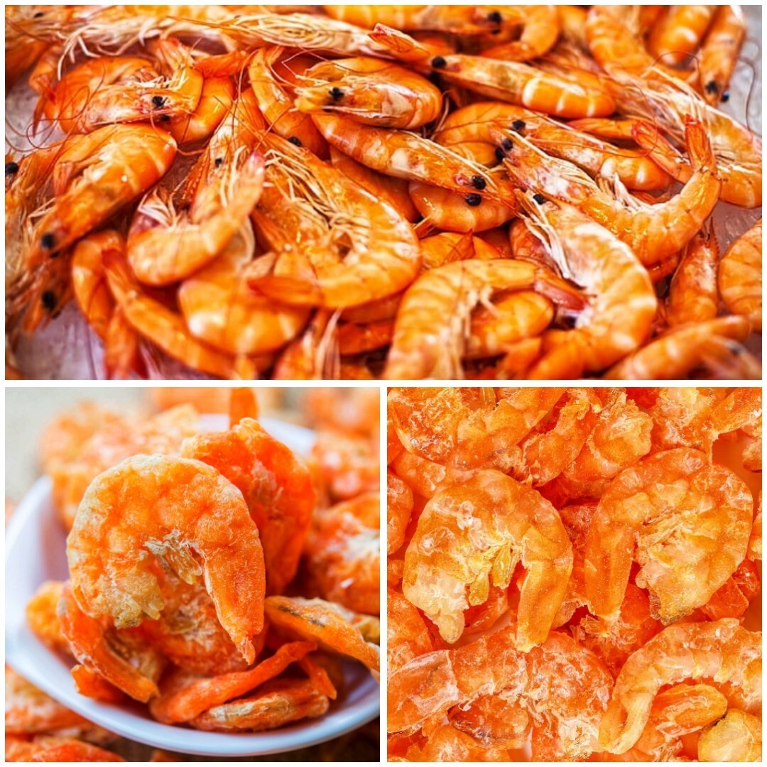 Ceylon Dried Shrimp Medium Size Well Cleaned Tasty Fish Dry Seafood 100g - 1kg gallery
