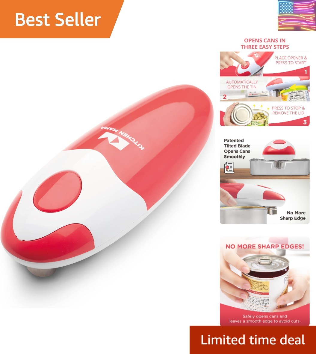 Auto Electric Can Opener: Open Your Cans with A Simple Press of Button - Auto... gallery