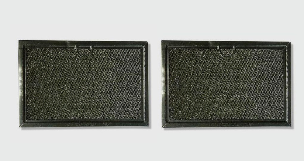 (2 Pack) Compatible with 00651858, 651858 Microwave Aluminum Mesh Grease Filters