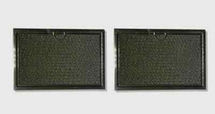 (2 Pack) Compatible with 00651858, 651858 Microwave Aluminum Mesh Grease Filters