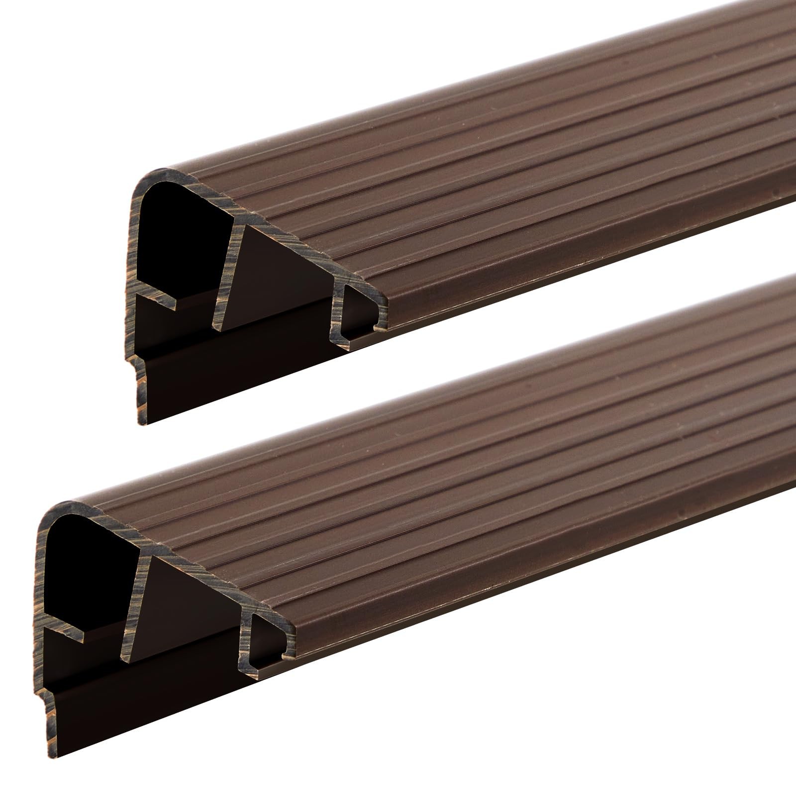 2 Pcs 36" L Fixed Vinyl Sill Cap 13/8 Inches High Exterior Door Threshold Sea... gallery