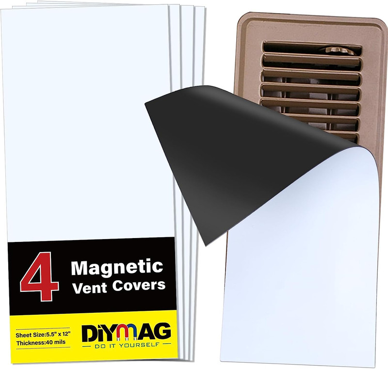4Pack Strong Magnetic Vent Covers, Magnets for Home Floor Standard Air Regist... gallery