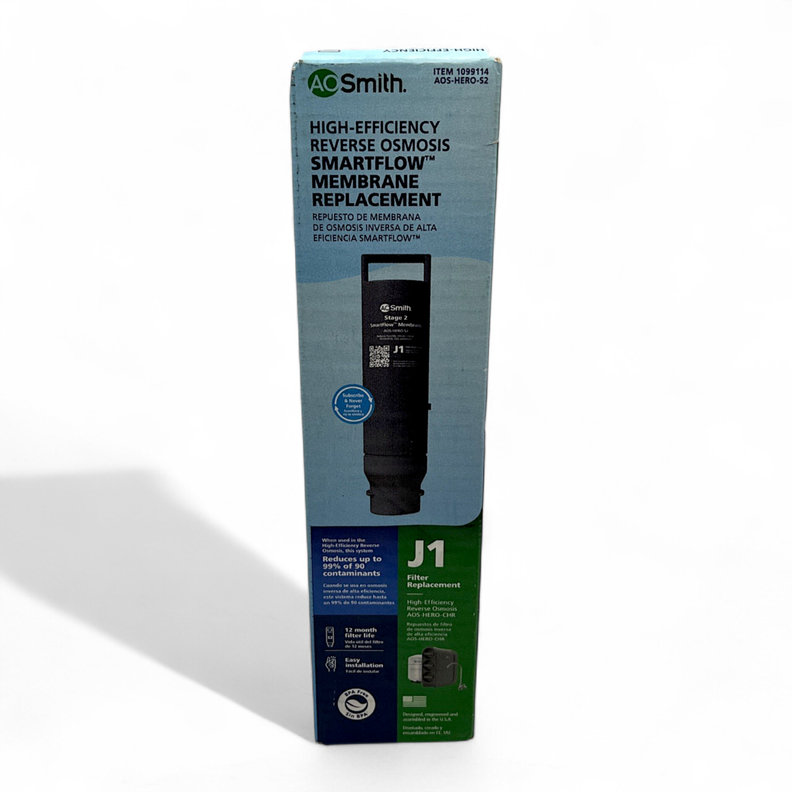 A.O. Smith Membrane Replacement RO Reverse Osmosis Under Sink J1 Filter 1099114 gallery