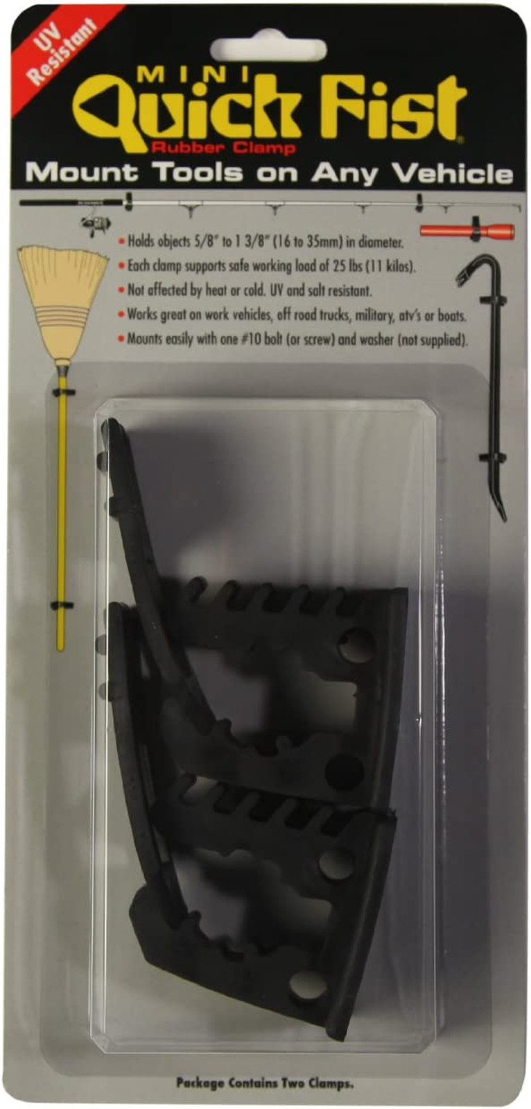 Mini Clamp for Mounting Tools Equipment 5/8" - 1-3/8" Diameter gallery