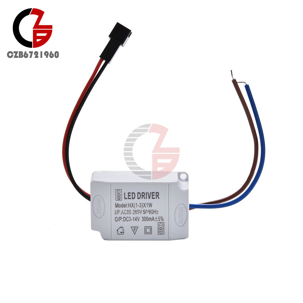 2PCS AC 3X1W 85V-265V to DC 12V LED Electronic Transformer Power Supply Driver gallery