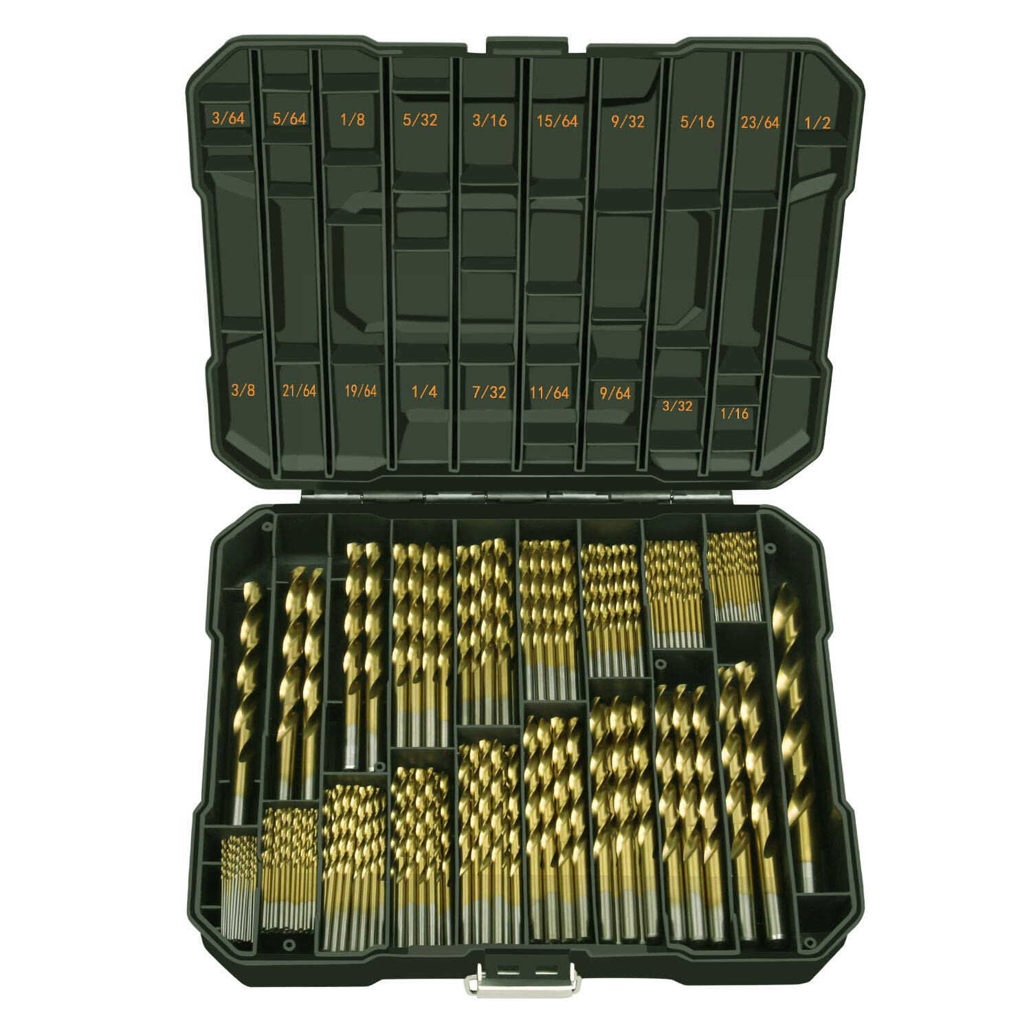 HSS Drill Bit Set Titanium Coated 230Pcs/99Pcs Round Shank Drill Metal Steel gallery