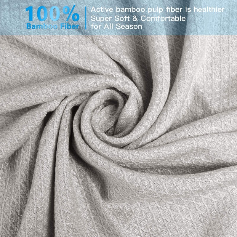 Cooling Blanket 100% Rayon Derived From Bamboo Cool Summer Blanket For Hot Sleep gallery