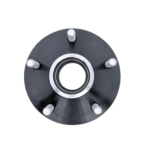 5-Bolt on 5 inch Circle Trailer Hub Assembly with 1-3/8 inch to 1-1/16 inch gallery