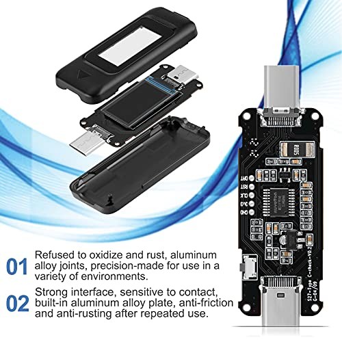 Type-C USB Tester Voltmeter Meter USB Multimeter Voltage and Current Tester 0 gallery
