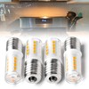 E17 LED Appliance Bulb 25W Equivalent, 2W 300LM 2700K Warm White, 120V Non-Di... gallery