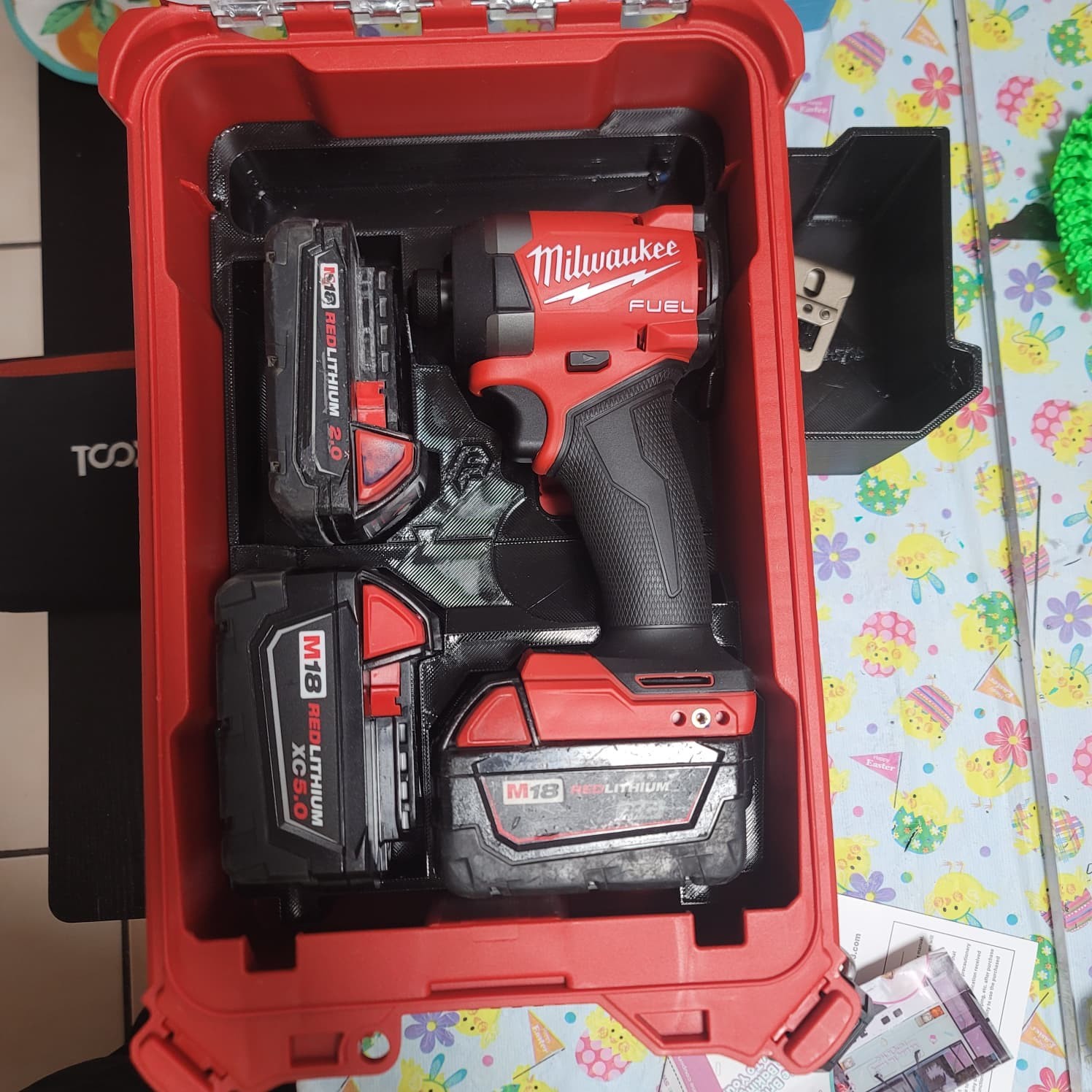 Milwaukee M18 Impact Driver PACKOUT Insert | Fits 2854-20 & 2952-20 | 48-22-8435 gallery