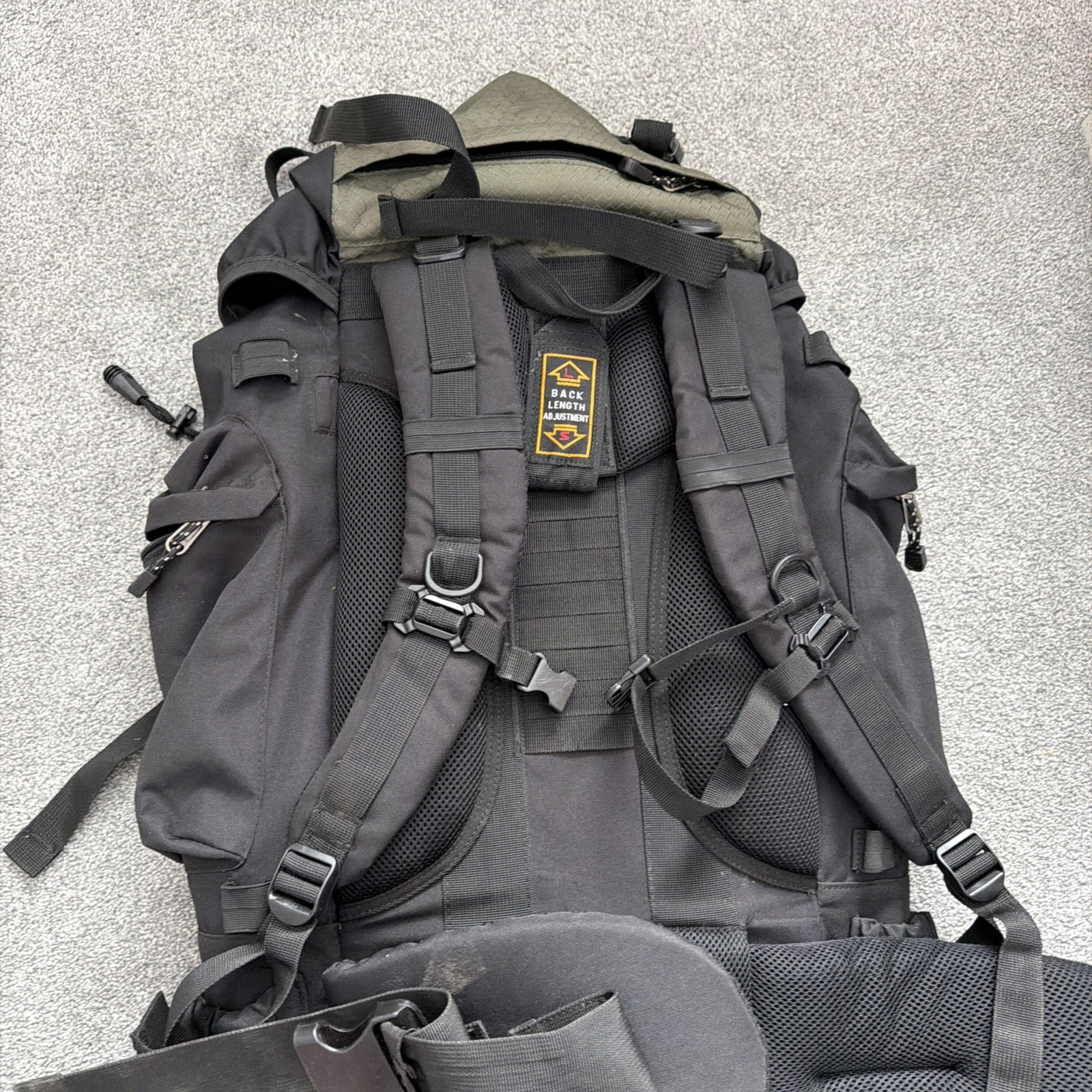 Amazon Hiking Backpack Camping Internal Frame with Rainfly Basics Green 65 L 4