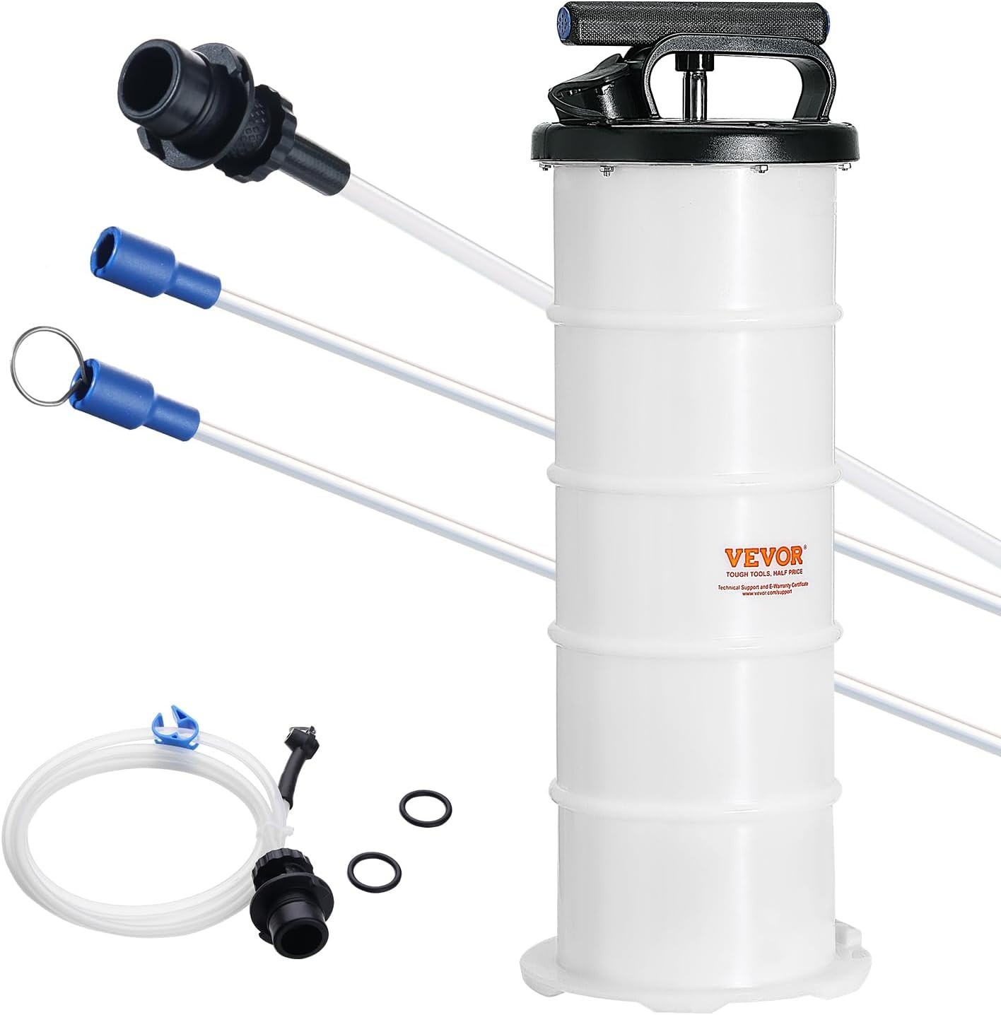 VEVOR 6.5L Manual Fluid Extractor Pump, Oil Changer Vacuum Fluid Extractor gallery