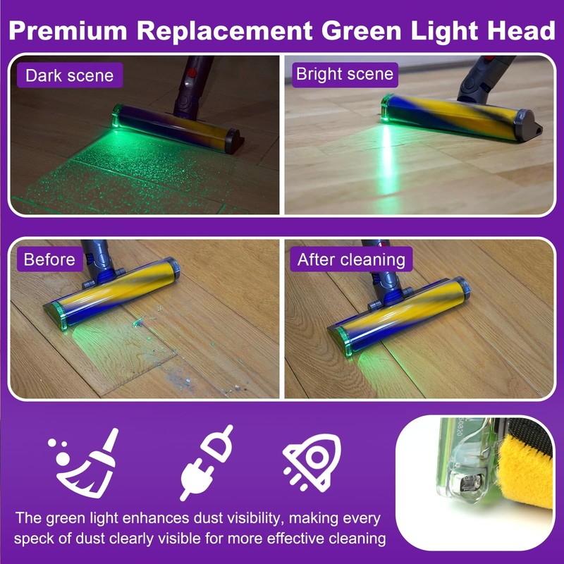 Lemige Fluffy Optic Cleaner Head Replacement 1 Pack Head, Multicolour gallery