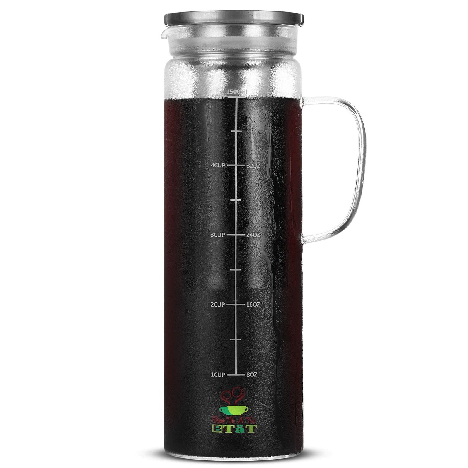 BTaT- Cold Brew Coffee Maker, 1.5 Quart,48 oz Iced Coffee Maker, Iced Tea Maker, gallery