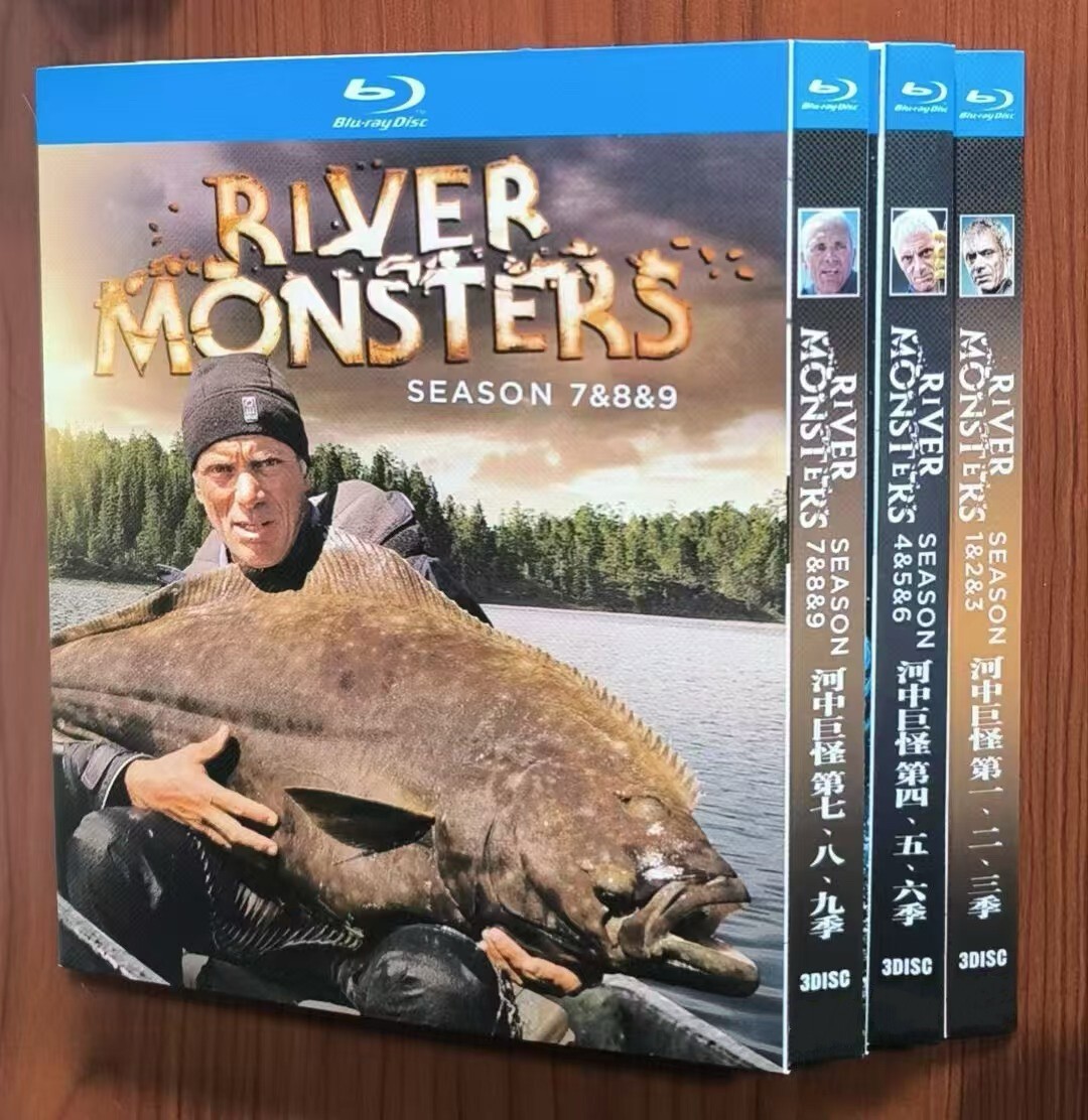 Seal Box NEW All RegionPlay River Monsters Season (1-9): 9-Disc gallery