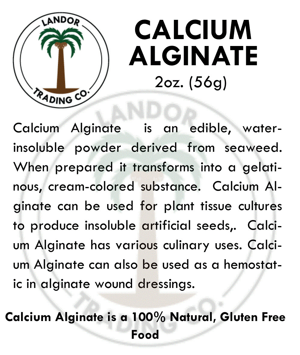 Calcium Alginate 2oz (56 grams) gallery