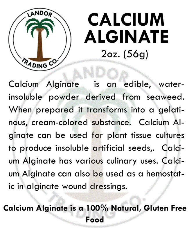 Calcium Alginate 2oz (56 grams) gallery