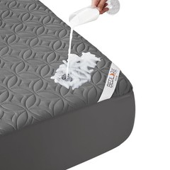 BEDLORE Waterproof Mattress Protector King Size Mattress Pad with Deep Pocket…