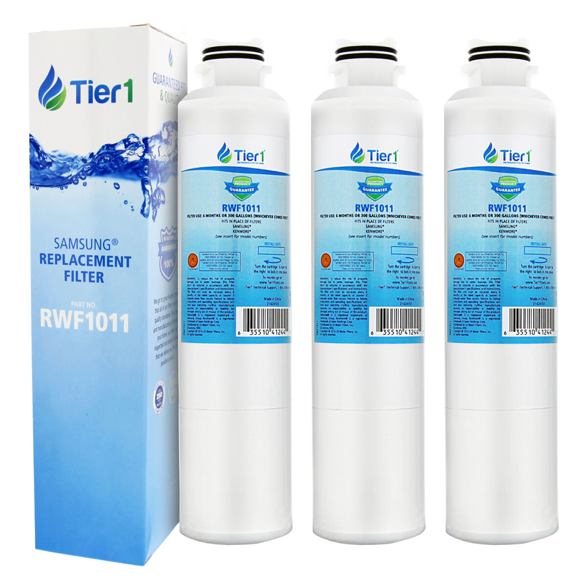 Fits Samsung DA29-00020B HAFCIN/EXP Comparable Tier1 Fridge Water Filter 3PK gallery