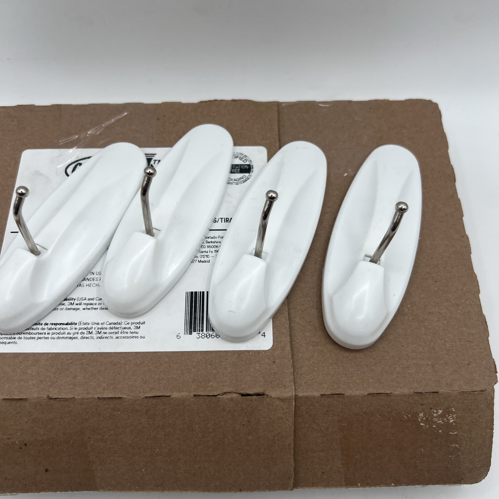 Command Large Wire Hooks, 4 Hooks, 8 Command Strips, Holds up to 5 lb, gallery