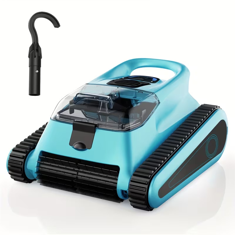 Nex Cordless Robotic Pool Cleaner High-Power Suction 2000s sqft 150 min NEW gallery