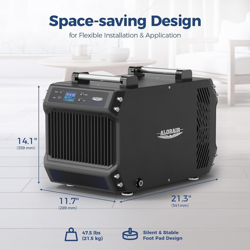 new ALORAIR Crawlspace Dehumidifiers Energy Star 145Pint Commercial Dehumidifier gallery