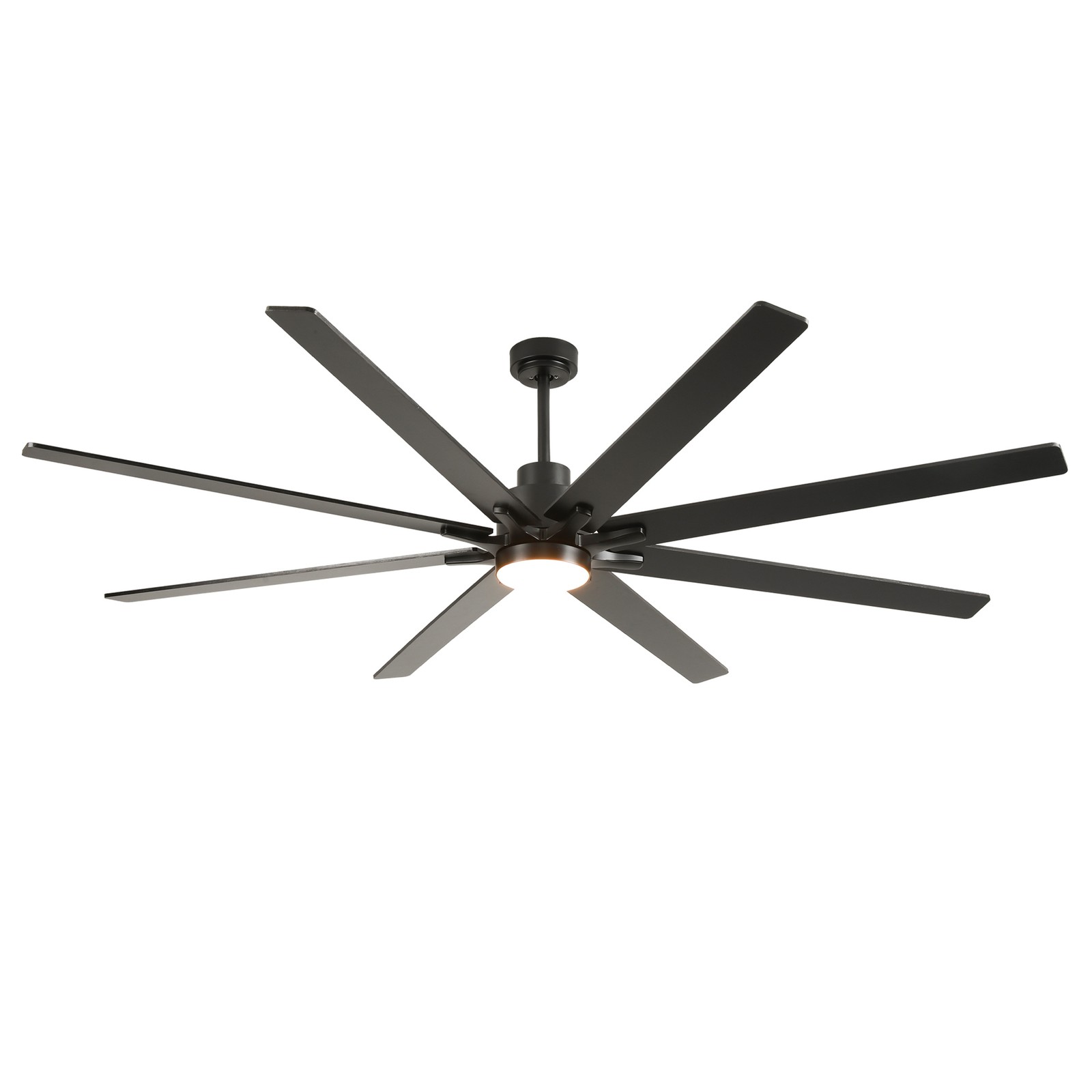84" 8 Blade Reversible DC Ceiling Fan with Dimmable LED Light & Remote gallery