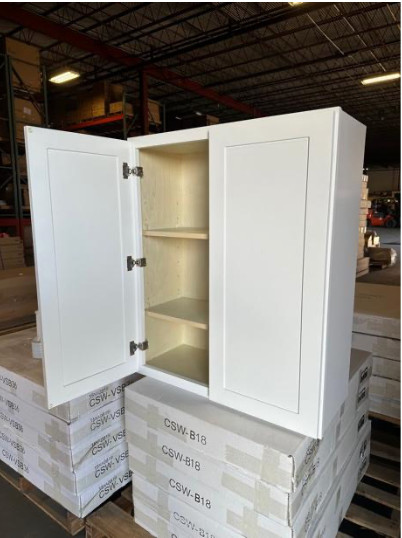Classic Shaker Style, White wall cabinet, gallery
