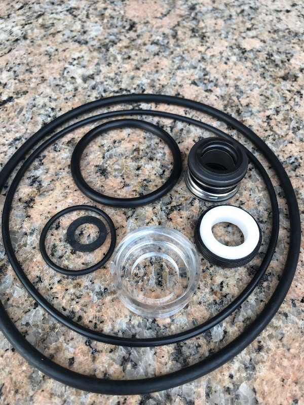 Hayward Power-Flo Matrix Pool Pump Shaft Seal O-ring Gasket Repair Kit gallery