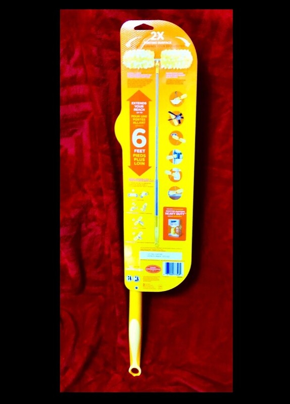 Swiffer Dusters 6’ ft Extender Handle Kit w/ 4 Refills: DOUBLE Ended,ceiling,fan gallery