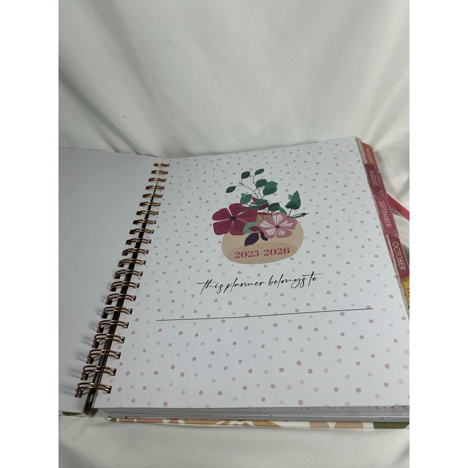 CREATIVE EXPERT 17 MONTH PLANNER" Live Love Bloom "AUG 2025-DEC 2026 New See Pic gallery