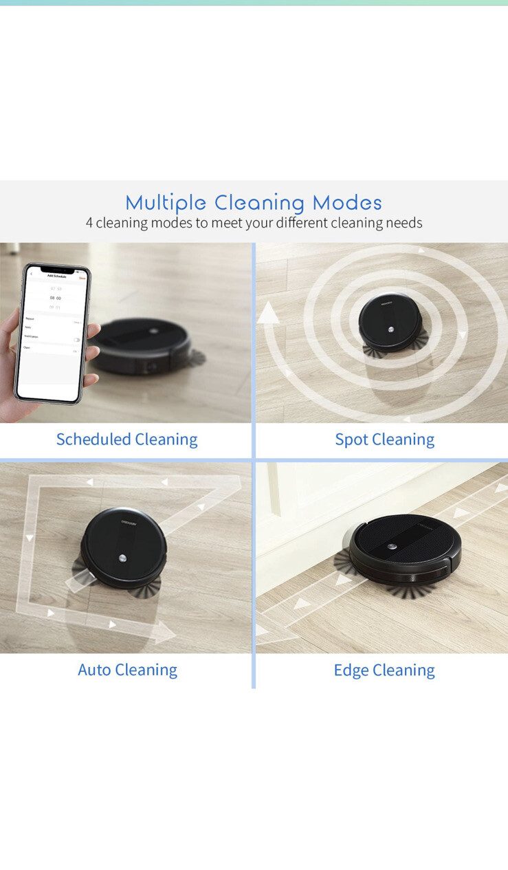 AIRROBO Robot Vacuum Cleaner 2600Pa Strong Suction Power Robotic Vacuum WiFi P10 gallery