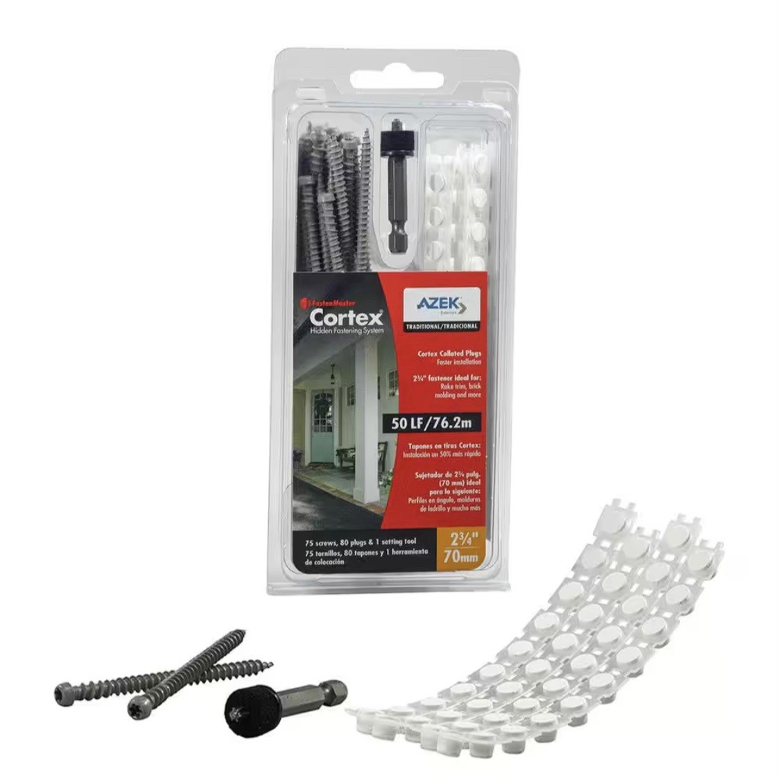 FastenMaster Aztek Collated Cortex Hidden Fastening System 2-3/4” Cortex Screws gallery
