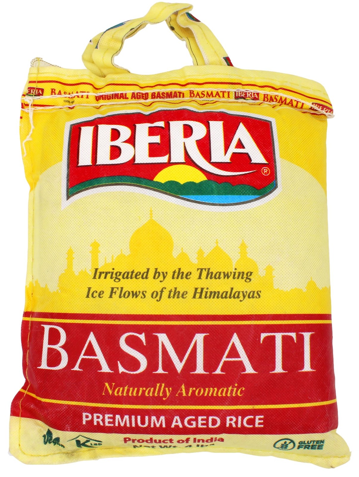 Iberia Premium Aged Indian Basmati Rice, 4 Pounds 4 Pound (Pack of 1), White gallery