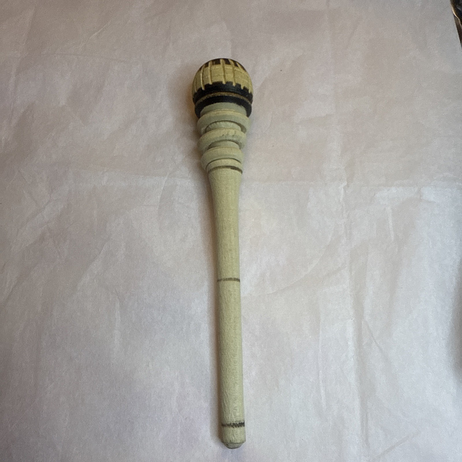 Traditional Mexican Molinillo Hot Chocolate Frother 71/4 Inches Open Box gallery